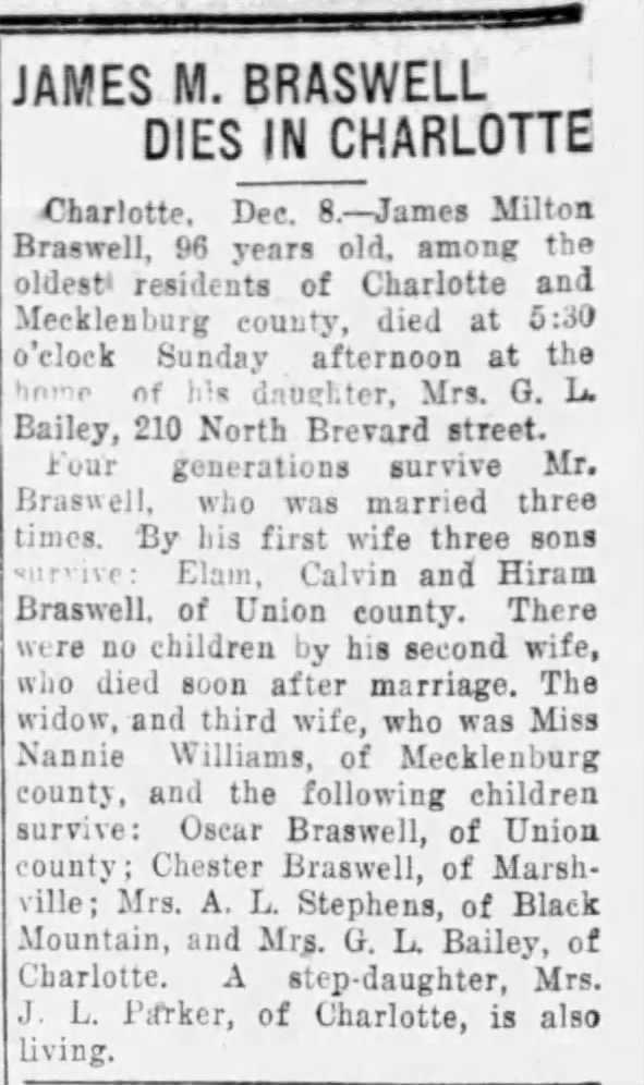 Braswell James M 1924